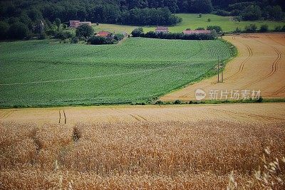 Scenic Landscapes in the South  of France